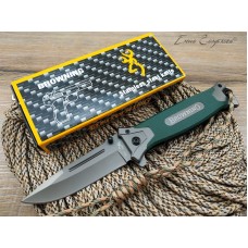 Нож полуавтомат Browning 364 green реплика SD2060