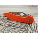 Нож флиппер Spyderco Domino orange реплика SD1250