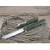 Нож флиппер Five Pro Москит tanto green сталь D2 SD1315