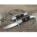Складная финка Five Pro НКВД AUTO black сталь х12мф SD2143