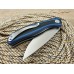Нож флиппер Five Pro Кадет blue сталь D2 SD1399