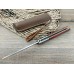 Нож флиппер M390P wood SD1031