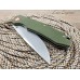 Нож флиппер Five Pro Форт green micarta сталь D2 SD1368