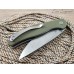 Нож флиппер Five Pro Азимут green сталь D2 SD1522