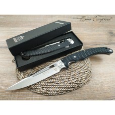 Нож НОКС Аватар М на подшипниках с толкателем сталь AUS8 334-189404