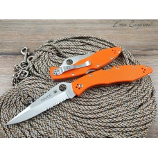 Нож Spyderco Police combo orange реплика SD1382