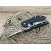 Нож флиппер Spyderco Domino black реплика SD1033