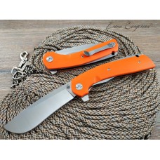 Нож флиппер Five Pro Тотем orange сталь D2 SD1514