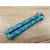 Нож бабочка тренировочная skull blue SD3047