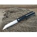 Нож флиппер Five Pro Rubicon tanto black сталь D2 SD1105