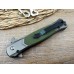 Нож полуавтомат Browning FA52 green реплика SD2018