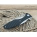 Нож флиппер Zero Tolerance 0393 black-silver реплика SD1124