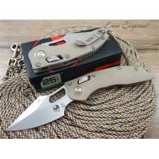 Нож Microtech STITCH Ram-Lok 169 beige реплика SD1459