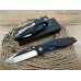 Нож флиппер Zero Tolerance 0393 black-blue реплика SD1264