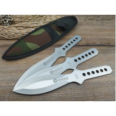 Ножи спортивные Boker 3шт silver реплика SD4009 Ножи спортивные Boker 3шт silver реплика SD4009