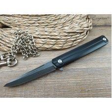 Нож флиппер Five Pro Urban classic black сталь D2  SD1037