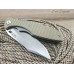 Нож флиппер Zero Tolerance 0393 beige-silver реплика SD1201