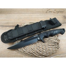 Нож НОКС Ягуар-М Black сталь D2 602-700426