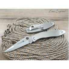 Нож Spyderco Police steel plain реплика SD1222