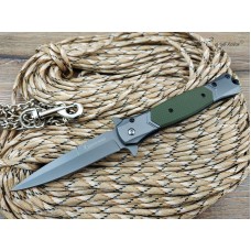Нож полуавтомат Browning FA52 green реплика SD2018