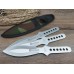 Ножи спортивные Boker 3шт silver реплика SD4009 Ножи спортивные Boker 3шт silver реплика SD4009