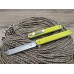 Нож флиппер Five Pro Москит tanto yellow сталь D2 SD1291