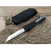 Фронтальный нож Microtech Ultratech black tanto реплика SD2053