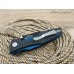 Нож флиппер Zero Tolerance 0393 black-blue реплика SD1264