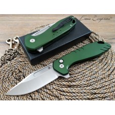 Нож флиппер Five Pro Страж green сталь D2 SD1492