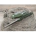 Нож флиппер Five Pro Ворон green сталь D2 SD1130