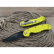 Нож Крыса мини RAT2 yellow реплика SD1245