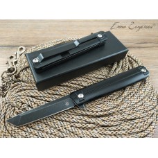 Нож флиппер Five Pro Urban tanto black сталь D2 SD1039