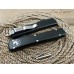 Фронтальный нож Microtech Ultratech black реплика SD2052