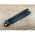 Нож бабочка расческа K-169 black SD3002