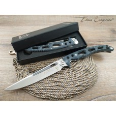 Нож НОКС Аватар Н на подшипниках с толкателем сталь D2 334-108404