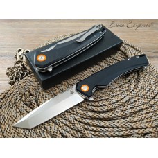 Нож флиппер Five Pro Юнкер black tanto сталь D2 SD1481