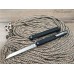 Нож флиппер Зубочистка tanto black сталь D2 SD1198