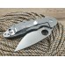 Нож флиппер Spyderco Domino green реплика SD1249