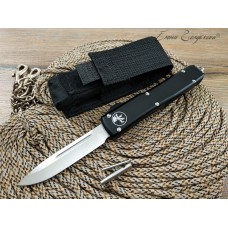 Фронтальный нож Microtech Ultratech black реплика SD2052