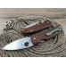 Нож Spyderco Shaman brown micarta реплика SD1437