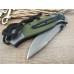 Нож полуавтомат Browning FA38 green реплика SD2006