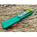Фронтальный нож Microtech green реплика SD2050
