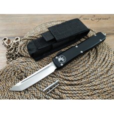 Фронтальный нож Microtech Ultratech black tanto реплика SD2053