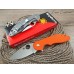 Нож флиппер Spyderco Domino orange реплика SD1250